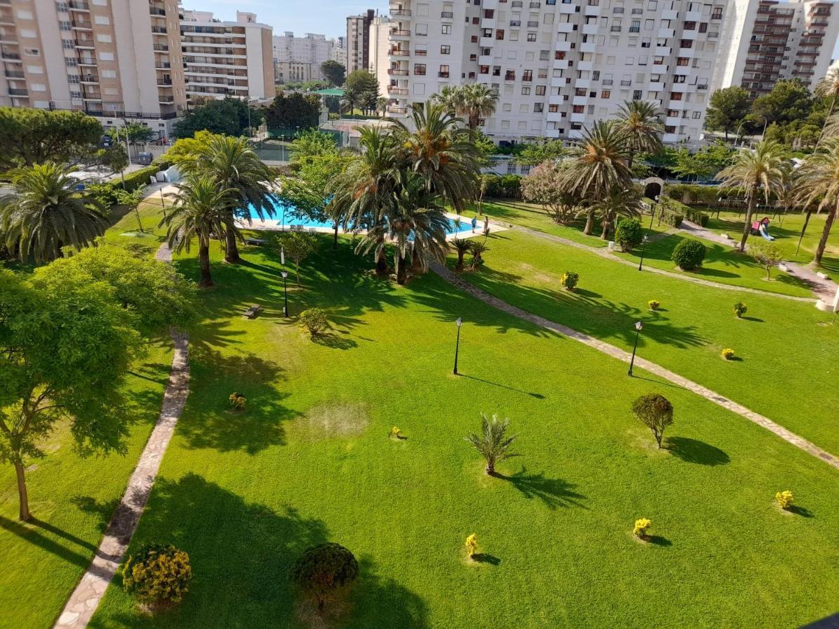 Apartamento Con Piscina Y Zonas Comunes Playa de Gandia Exterior foto